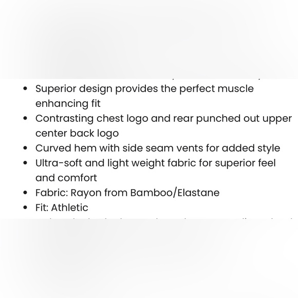 TLF Navy Performance Bamboo T shirt. - Picture 2 of 2